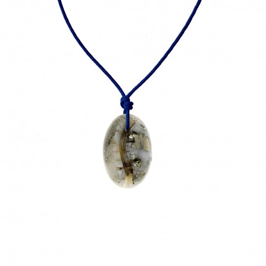 KIDS Cauri chalcedony necklace
