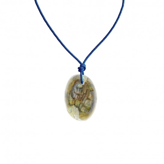 KIDS Cauri labradorite necklace