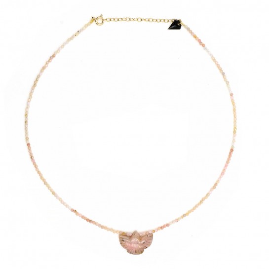 Condor opal faceted necklace