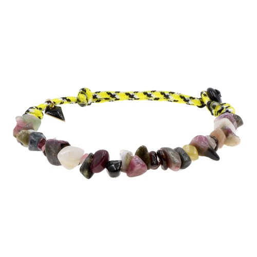 Anklet tourmaline chips