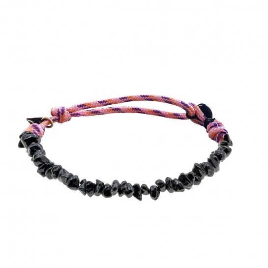 Anklet onyx chips