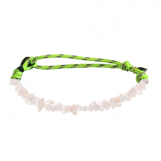Anklet quartz chips