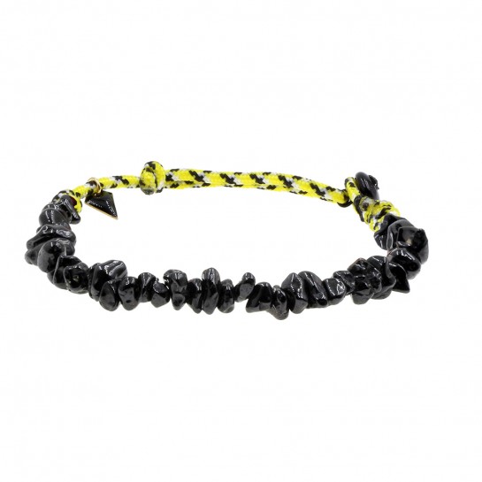 Bracelet Facettes onyx