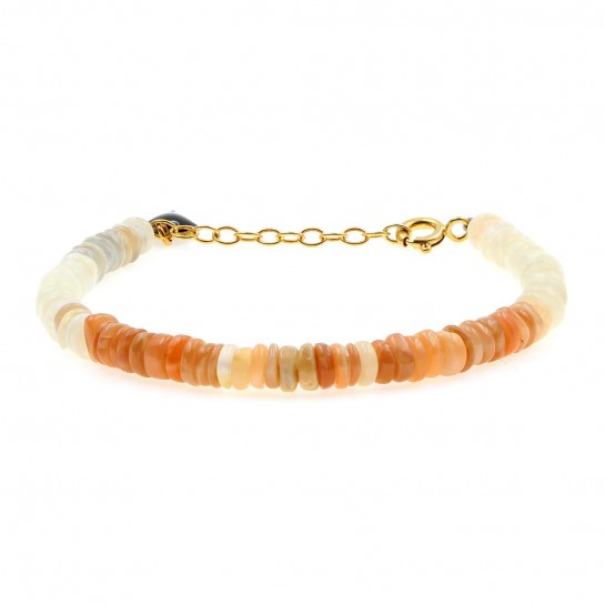 Bracelet Puka simple pierre...