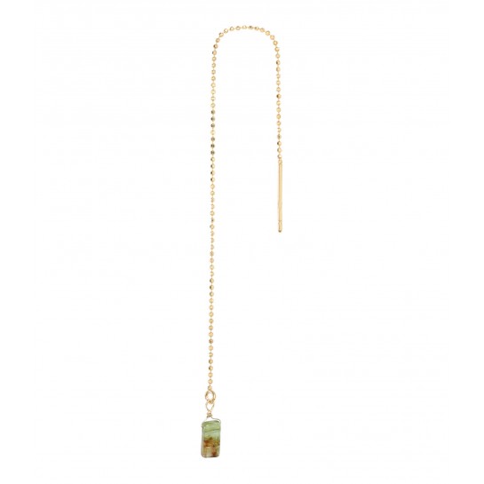 B.O Long rectangular tourmaline chain