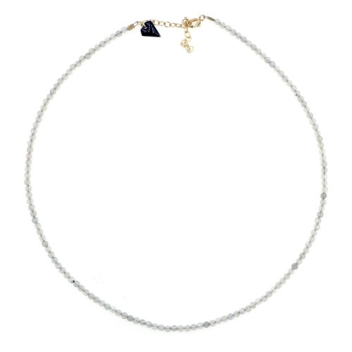 COLLIER Facettes rubis