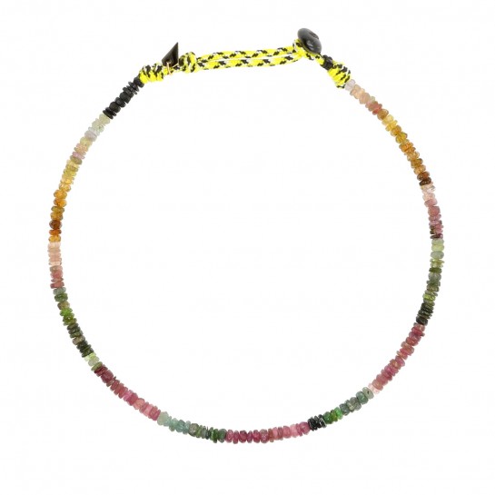 Collier Facettes tourmaline