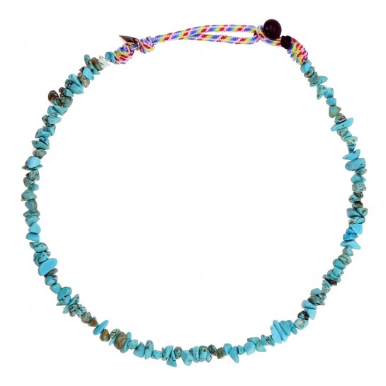 Collier Pépites turquoise