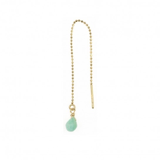 B.O Short drop amazonite chain