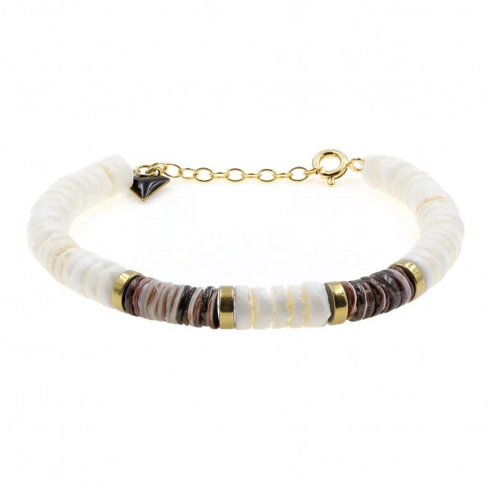 Bracelet Puka coquillage