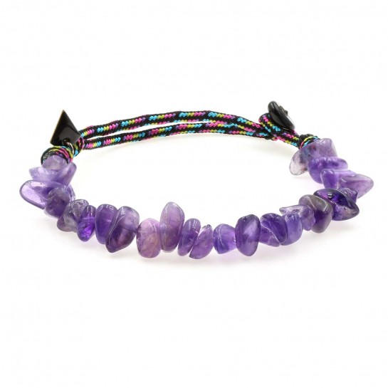 Anklet améthyste chips