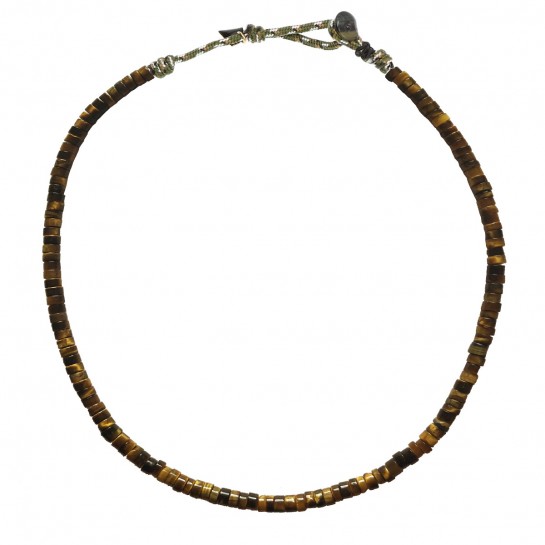 Collier Puka simple oeil de...