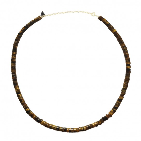 Collier Puka simple oeil de...