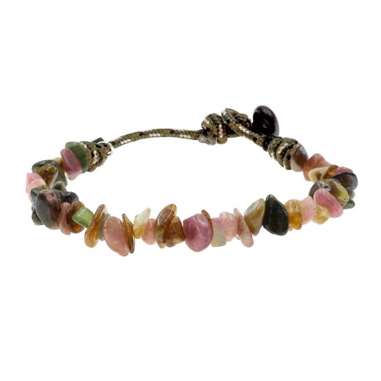 Bracelet Facettes tourmaline