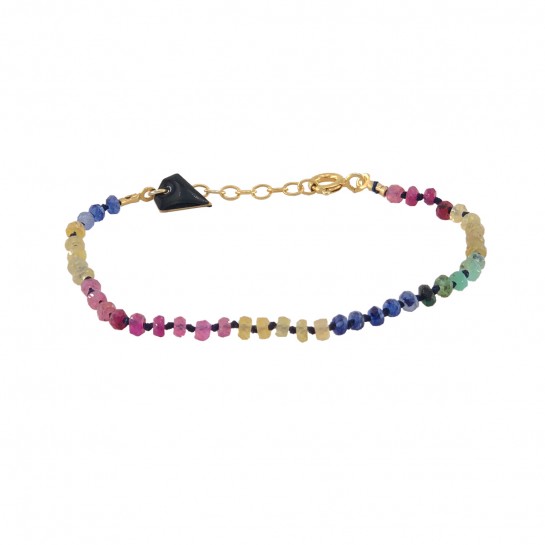 Bracelet Candies saphir multicolore