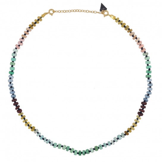 Multicolor opal Candies necklace