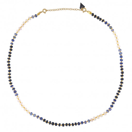 Blue sapphire Candies necklace