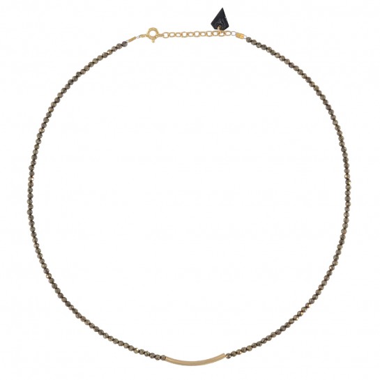 Collier Tube pyrite