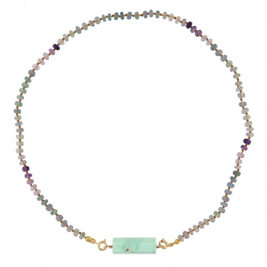 Rolla Bolla turquoise and Candies fluorite