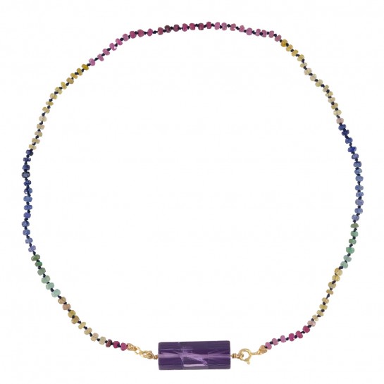Rolla Bolla amethyst and Candies multicolored sapphire