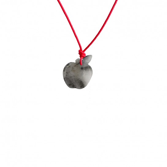Chalcedony apple KIDS necklace
