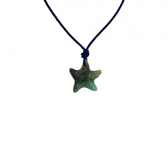 KIDS star chrysocolla necklace
