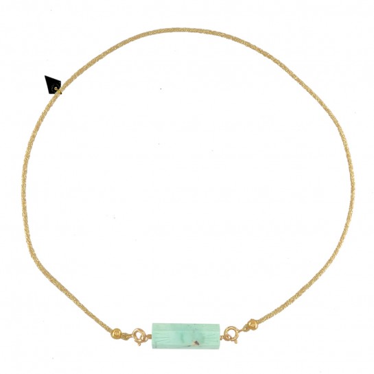 Rolla Bolla turquoise and gold lurex
