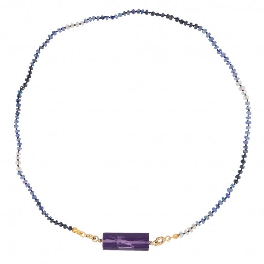 Rolla Bolla amethyst and Candies blue sapphire