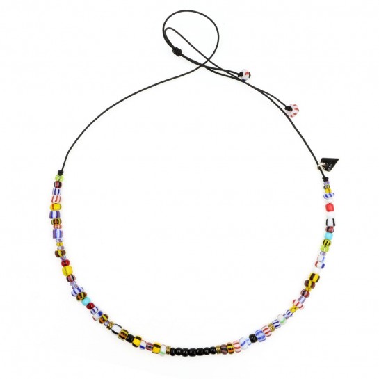 Collier enfant Puka en PERLE DE VERRE
