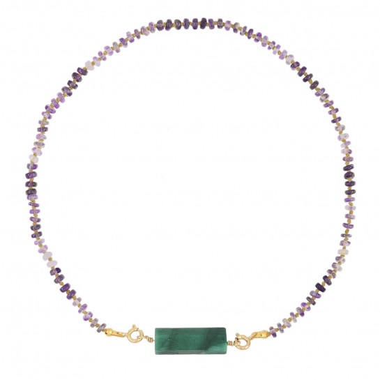 Rolla Bolla jade and Candies amethyst