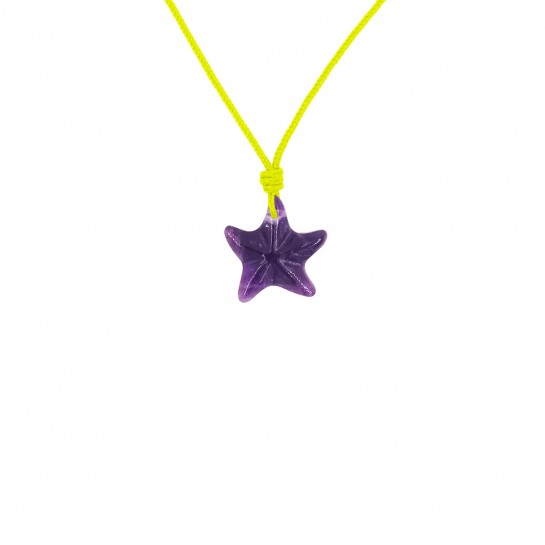 Collier KIDS étoile amethyste