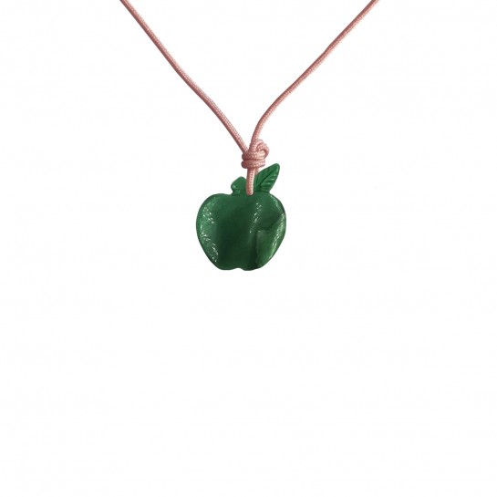 Jade apple KIDS necklace