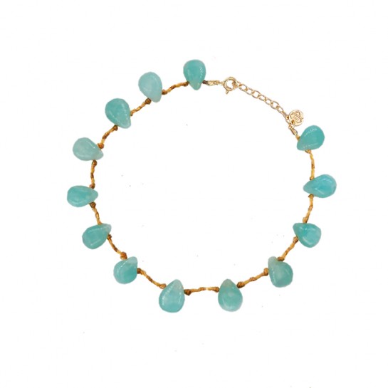 Amazonite Drop Bracelet