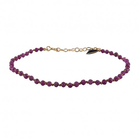Candies Raw Ruby Bracelet