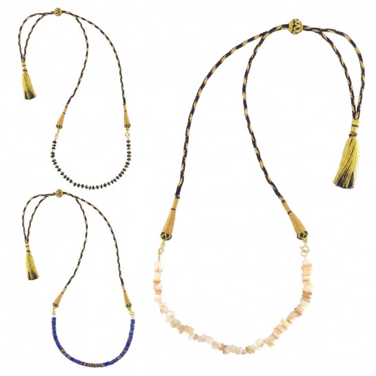 Pendentifs Onyx, Lapis...