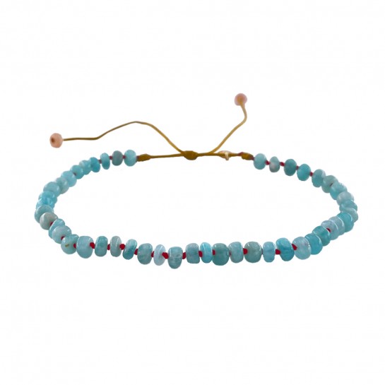 ANKLET CANDIES IN AMAZONITE