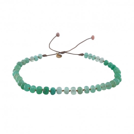 ANKLET CANDIES EN CHRYSOPRASE