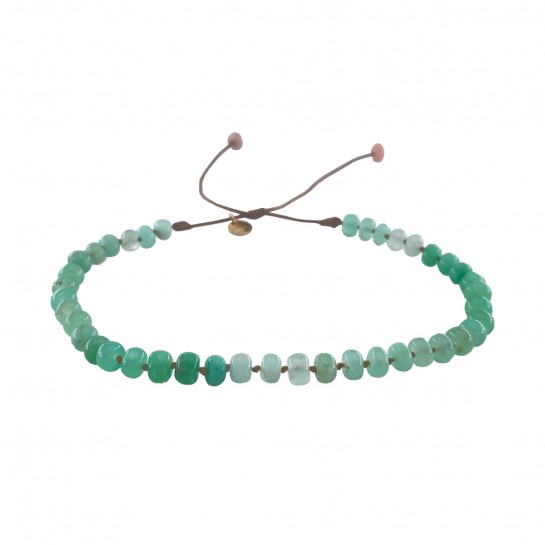 ANKLET CANDIES IN CHRYSOPRASE