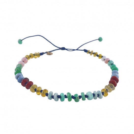 CANDIES ANKLET IN MULTICOLORED OPAL