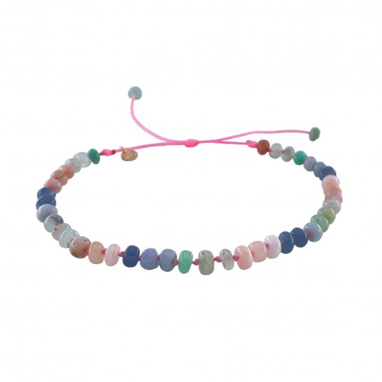 ANKLET CANDIES EN OPALE MULTICOLORE