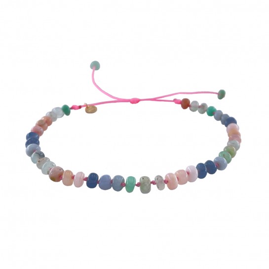CANDIES ANKLET IN MULTICOLORED OPAL