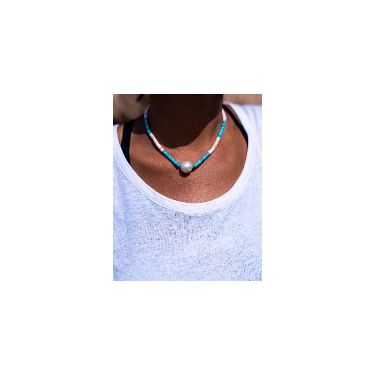 Smooth Round Puka Shell Necklace – Charming Shark Retail