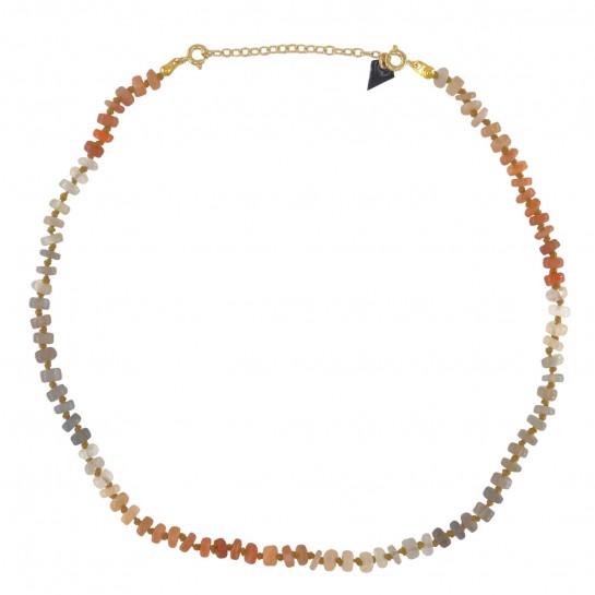 Rolla Bolla labradorite and Candies multicolored Moonstone