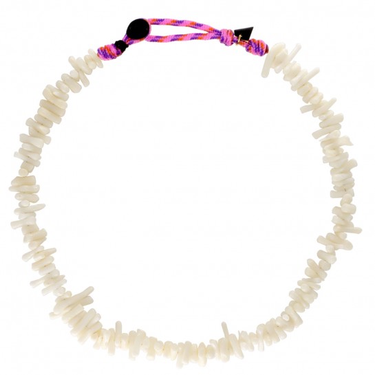 Collier Corail Blanc