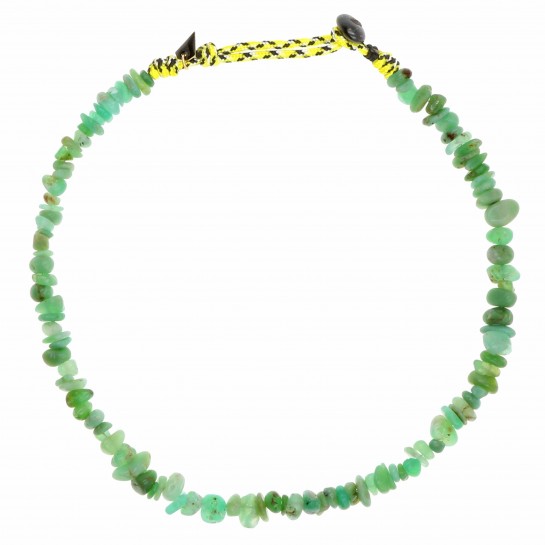 Collier Pépites chrysoprase