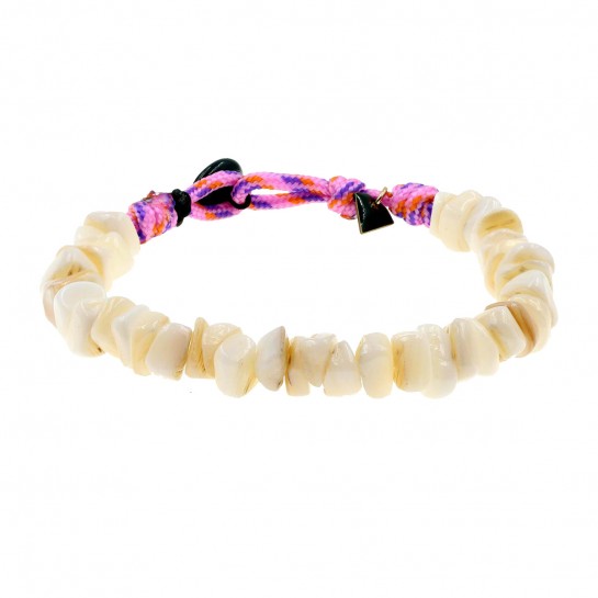 Shell nuggets bracelet