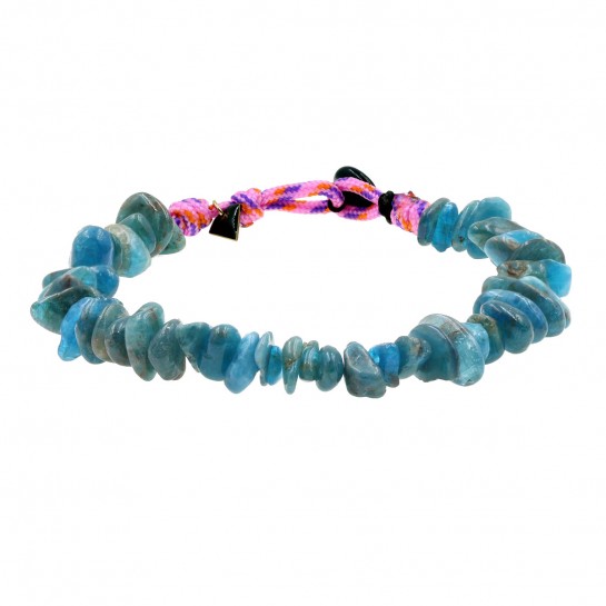 Apatite nuggets bracelet