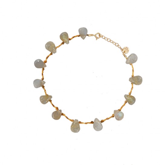 Bracelet Goutte Labradorite