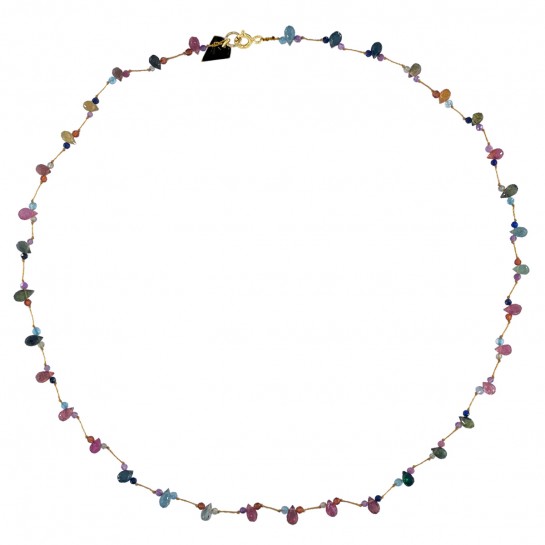 COLLIER GOUTTE EN TOURMALINE