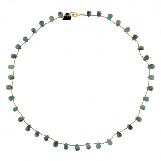 Emerald Drop Necklace